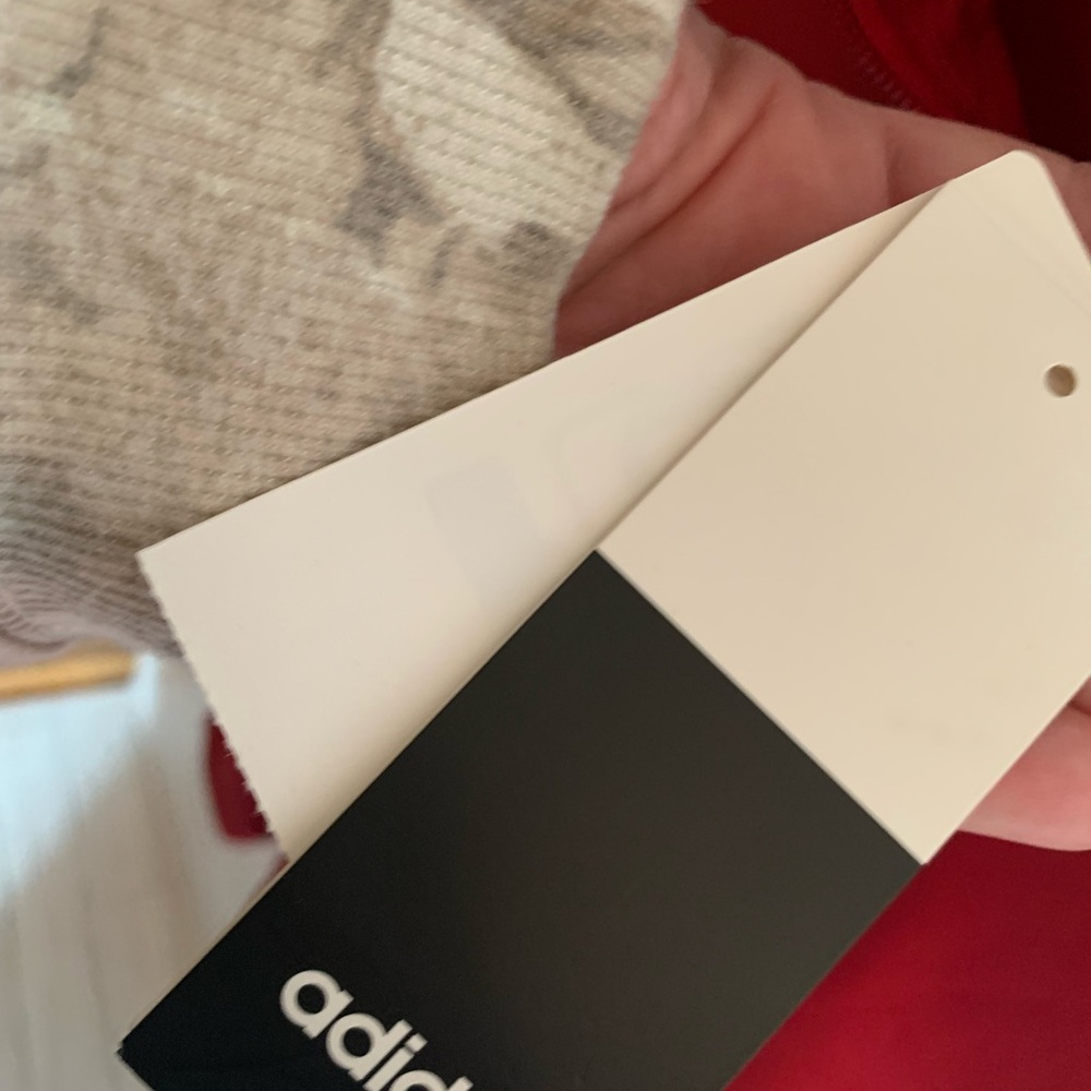 Adidas Red track Zip-Up Jacket - Picture 4 of 6